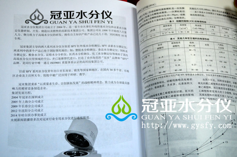 塑胶水分仪年鉴